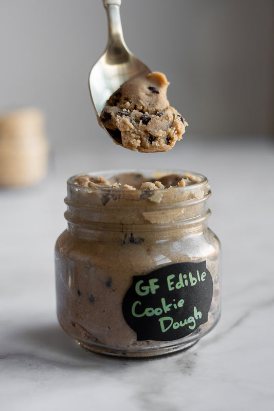 Gluten Free Vegan Edible Cookie Dough